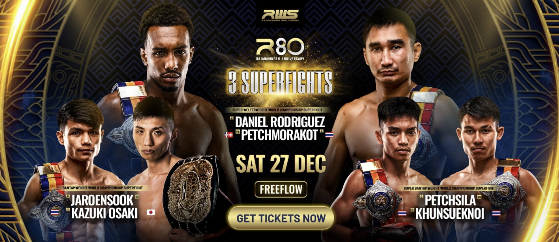 Daniel SinbiMuayThai vs Petchmorakot Petchyindee Academy