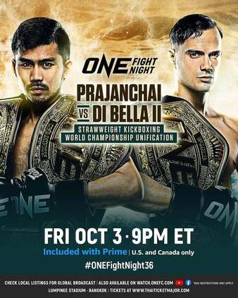 Prajanchai vs Jonathan di Bella II