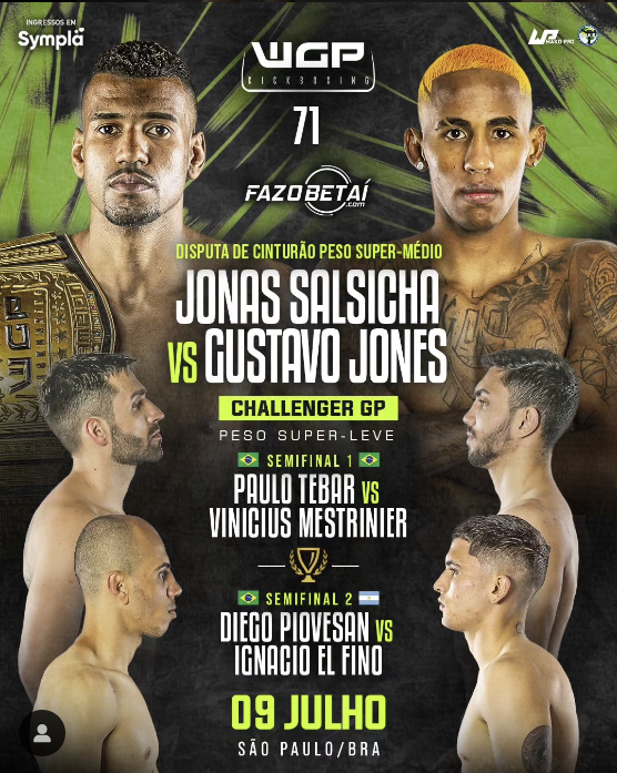 Jonas Salsicha vs Gustavo Jones
